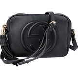 Gucci Black Leather Soho Disco Crossbody Bag