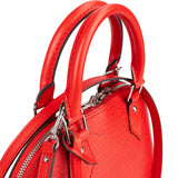 Louis Vuitton Red Epi Leather Alma BB Handbag