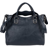 Balenciaga Blue  Leather Giant City Handbag