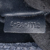 Celine Bleu Python Leather Phantom Handbag