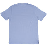 Hermès Light Blue Cotton H Embroidered Pocket T-shirt (L)