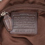 Coach Monogram Stripe Crossbody Bag