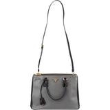 Prada Bicolor Saffiano Leather Galleria Handbag