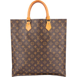Louis Vuitton Monogram Canvas Sac Plat Handbag