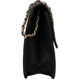 Chanel Quilted Lambskin 24K Gold Single Flap Shoulder Bag