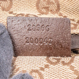Gucci Multicolor Leather GG Canvas Belt Crossbody Bag