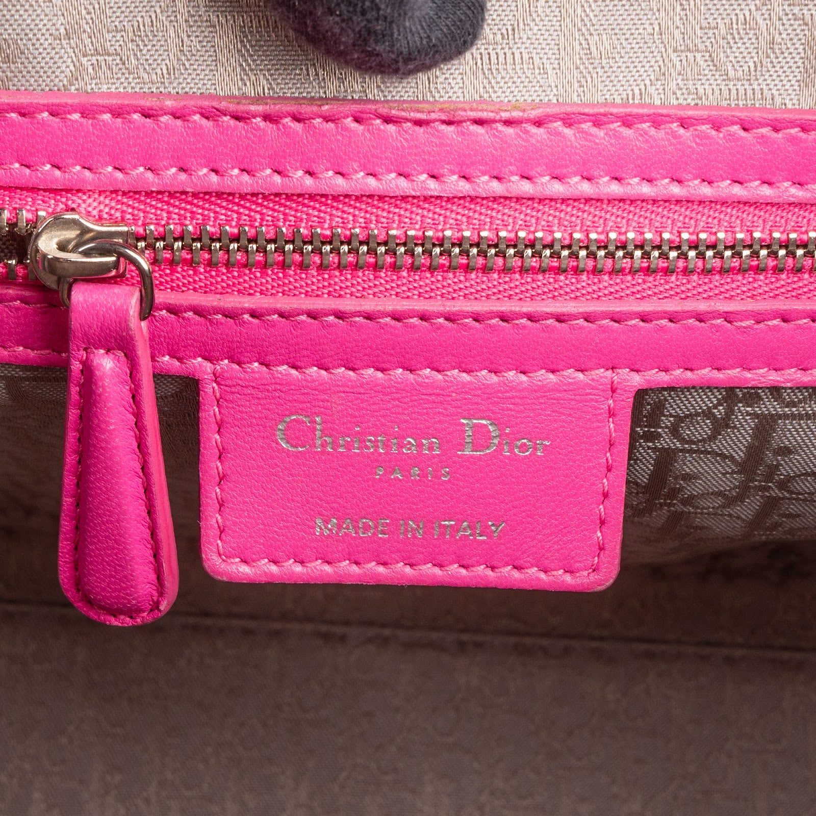 Christian Dior Quilted Lambskin Lady Dior Handbag - vintageandkickz