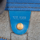 Louis Vuitton Blue Epi Leather Keepall 45 Travel Bag - vintageandkickz