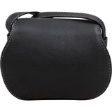 Chloé Grained Calfskin Marcie Mini Saddle Crossbody Bag
