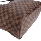 Louis Vuitton Monogram Damier Ebene Canvas Neverfull MM Shoulder Bag