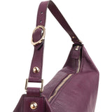 Gucci Grained Leather Interlocking G Britt Hobo Shoulder Bag