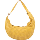 Bottega Veneta Intrecciato Leather Crescent Hobo Shoulder Bag