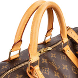 Louis Vuitton Monogram Canvas Keepall 55 Bandoulière Travel Bag