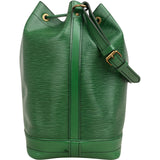 Louis Vuitton Green Epi Leather Sac Noé Grande Shoulder Bag
