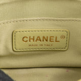 Chanel Green Quilted Lambskin Mini Square Bracelet Handle Singel Flap Crossbody Bag