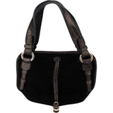 Celine Suede Glitter Leather Bittersweet Small Handbag