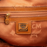 MCM Monogram Visetos Boston Handbag
