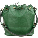 Louis Vuitton Green Epi Leather Sac Noé Petit Shoulder Bag