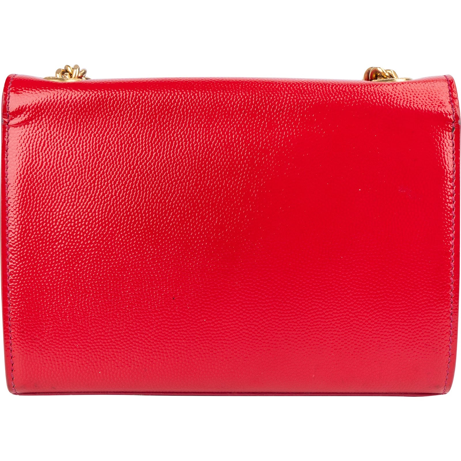 Saint Laurent Patent Leather Kate Chain Crossbody Bag xx maße - vintageandkickz