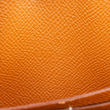 Hermès Brown Epsom Leather Azap Zippy Wallet