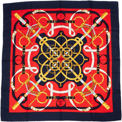 Hermès Brides de Gala Silk 90 Scarf Tuch