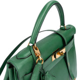 Hermès veau Courchevel Leather Kelly Sellier 32 Handbag