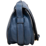 Chloé Grained Calfskin Marcie Small Saddle Crossbody Bag
