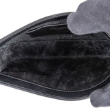 Saint Laurent Black Leather 5 à 7 Mini Hobo Handbag