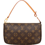 Louis Vuitton Monogram Canvas Pochette Accessoires Handbag