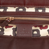 Gucci Guccissima Leather Punch Top Handle Horsebit Large Tote Handbag