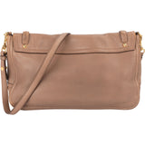Miu Miu Leather Cervo Flap Turnlock Crossbody Shoulder Bag