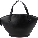 Louis Vuitton Noir Epi Leather Sac St. Jacques PM Shoulder Bag