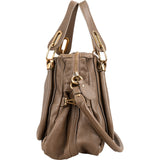 Chloé Grained Leather Paraty Shoulder Handbag