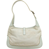 Gucci Canvas & Leathter Jackie Small Shoulder Bag