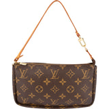 Louis Vuitton Monogram Canvas Pochette Accessoires Handbag