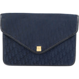 Christian Dior Oblique Trotter Monogram Envelope Clutch