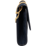Christian Dior Oblique Monogram Canvas Jacquard Vintage Flap Shoulder Bag