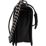 Chanel Chevron Quilted Lambskin Medium Boy Single Flap Crossbody Bag