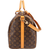 Louis Vuitton Monogram Canvas Keepall 50 Bandoulière Travel Bag
