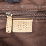 [🔄️B09 / F56] Gucci Monogram GG Metallic Gold Leather Abbey Hobo Shoulder Bag xx riecht - vintageandkickz