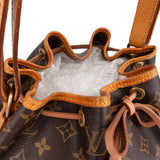 Louis Vuitton Monogram Canvas Sac Noé Petit Shoulder Bag