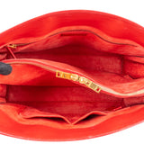 Yves Saint Laurent Red Calfskin Leather Sac de Jour Handbag