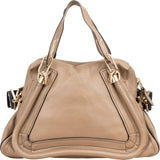 Chloé Grained Leather Paraty Handbag
