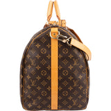 Louis Vuitton Monogram Canvas Keepall 60 Bandoulière Travel Bag
