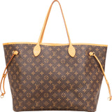 Louis Vuitton Monogram Canvas Neverfull GM Shoulder Bag (M.A)