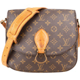 Louis Vuitton Monogram Canvas Saint Cloud GM Crossbody Bag - vintageandkickz