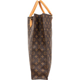 Louis Vuitton Monogram Canvas Sac Plat Handbag