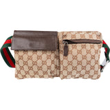 Gucci Monogram GG Canvas Belt Crossbody Bag