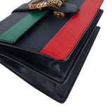 Gucci Multicolor Leather Dionysus Bamboo Top Handle Handbag