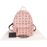 MCM Monogram Visetos Stark Side Studs Backpack